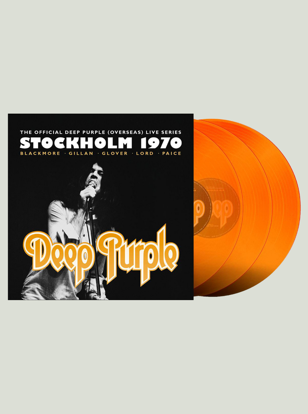 Płyta winylowa Deep Purple - Stockholm 1970 (remastered) (180g) (Limited Numbered Edition) (Orange Vinyl)