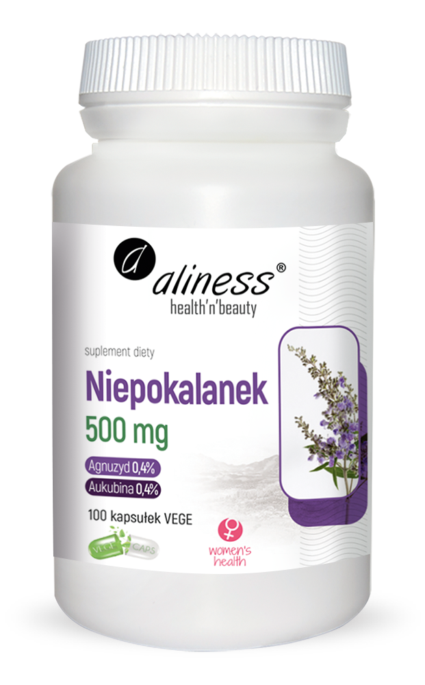 Niepokalanek 500mg (Vitex agnus-castus) 100kaps. Vege Aliness