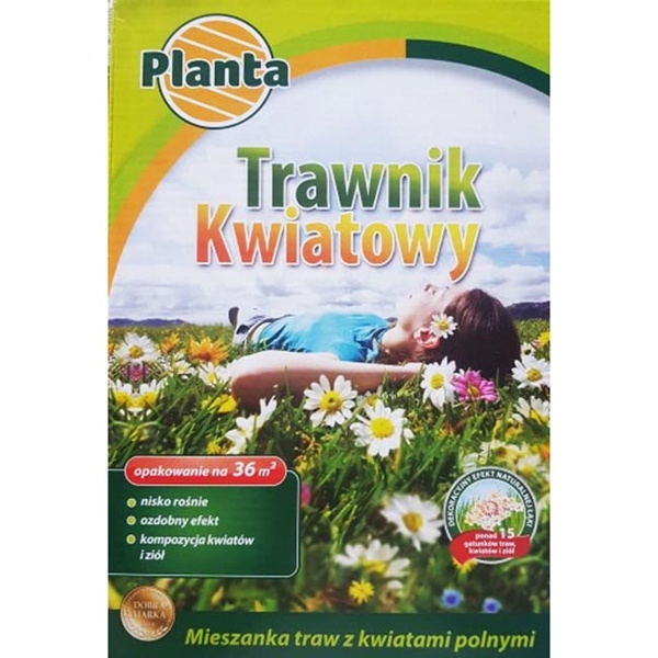 Nasiona Trawnik kwiatowy 0,9kg Planta