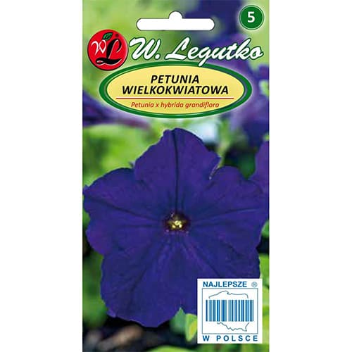 1 szt, Petunia kerti kék - Magok: Mod de ambalare: 0.01 g