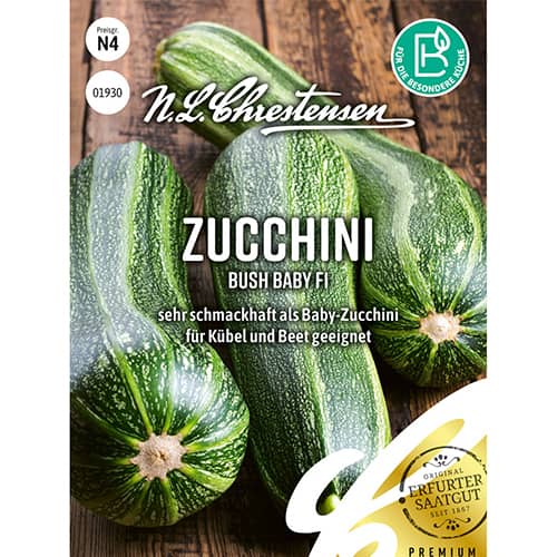1 szt, Zucchini Bush Baby F1 - Samen: Ilość w opakowaniu: 1 Stück