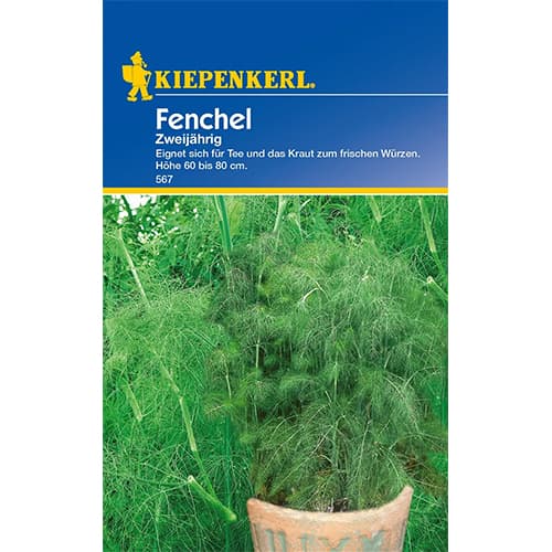 1 szt, Fenchel Zweijährig - Samen: Ilość w opakowaniu: 1 Stück