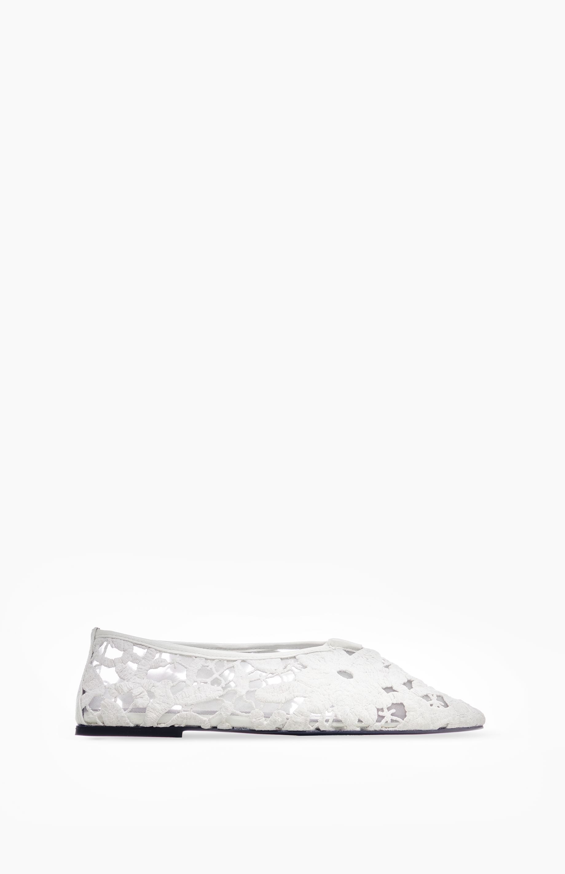 Baleriny damskie JASMINA PEARL WHITE 42 - Vanda Novak
