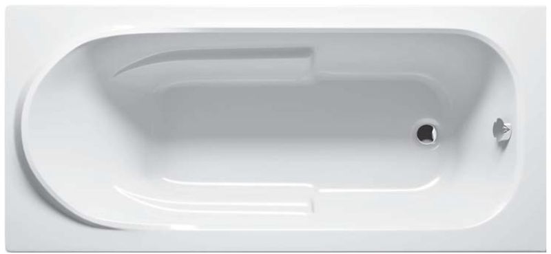 Riho Columbia wanna prostokątna 160x75 cm biały błyszczący B001001005