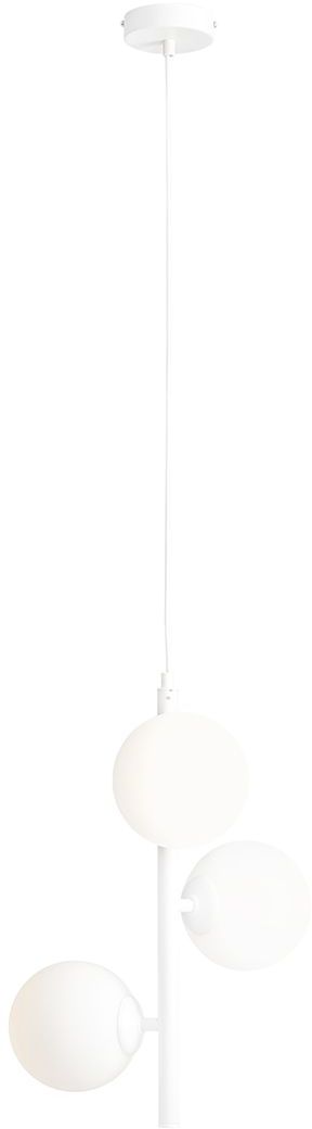 Aldex Fin lampa wisząca 3x10 W biała 1120E_S