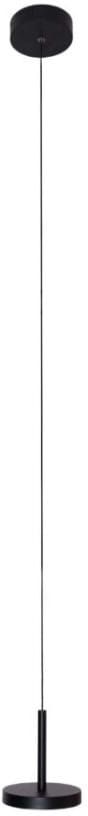 MaxLight Ibiza lampa wisząca 1x8 W czarna P0528