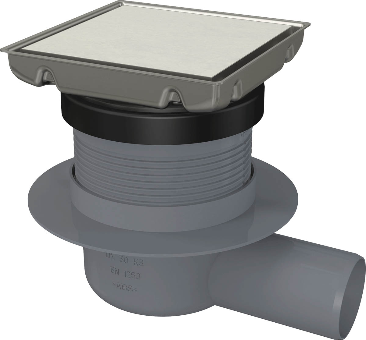Deante odpływ prysznicowy 13 cm stal KOS_001D