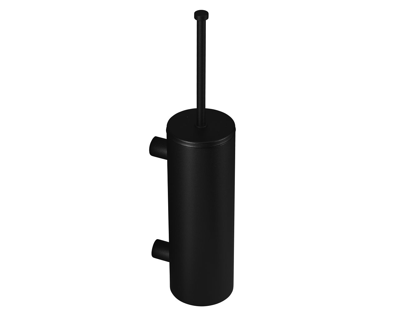Merida Stella Black Line szczotka toaletowa ścienna czarny mat GSC352