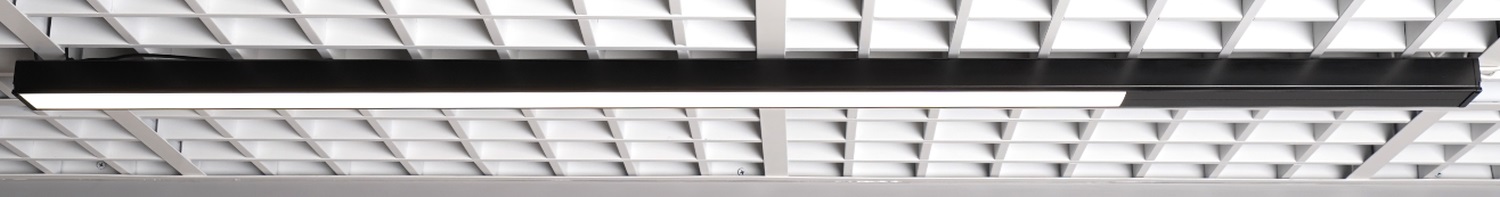 zoomLED lampa podsufitowa 1x60W czarna