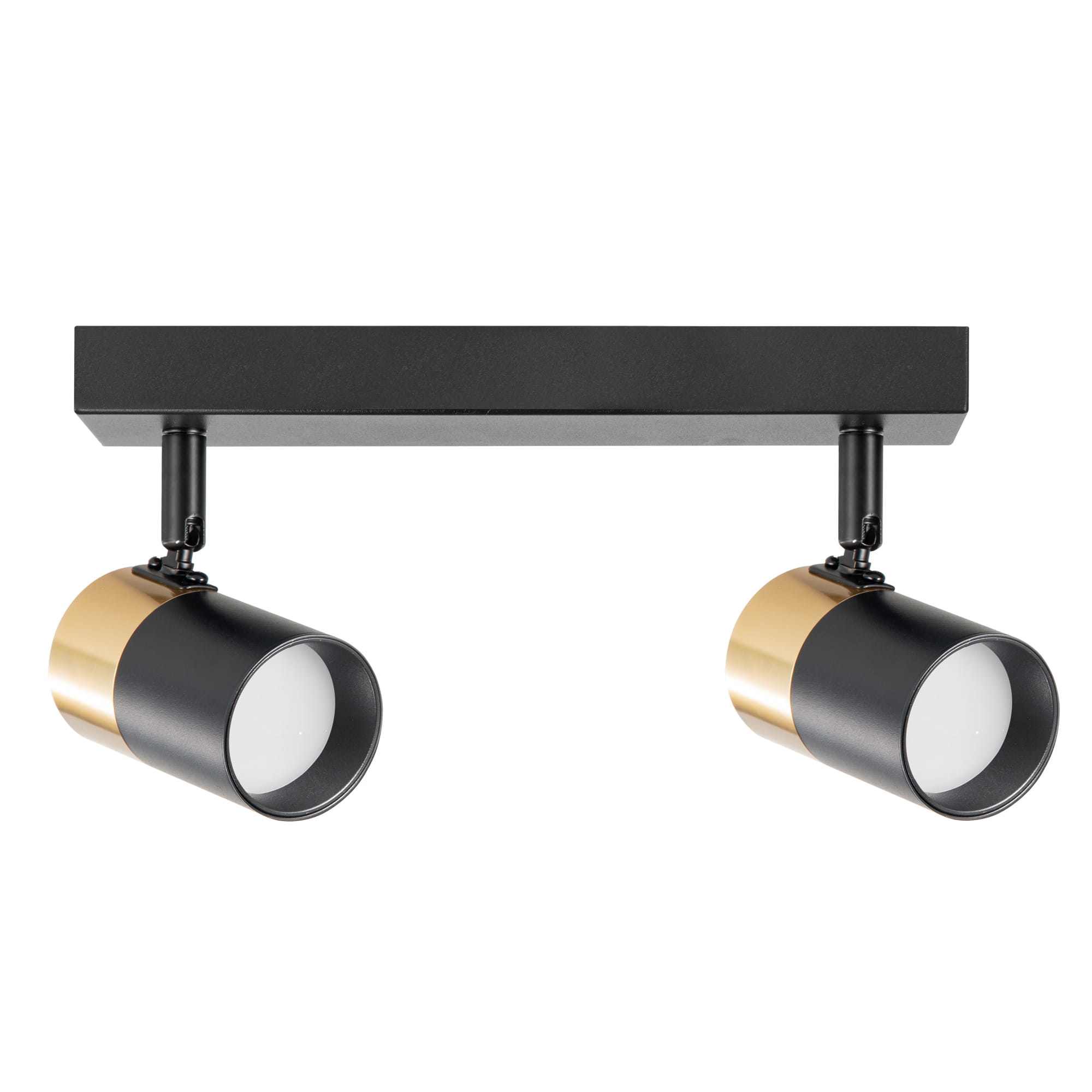 Zuma Line Fori lampa podsufitowa 2x50 W czarna-złota OB-2204BD-2-BK