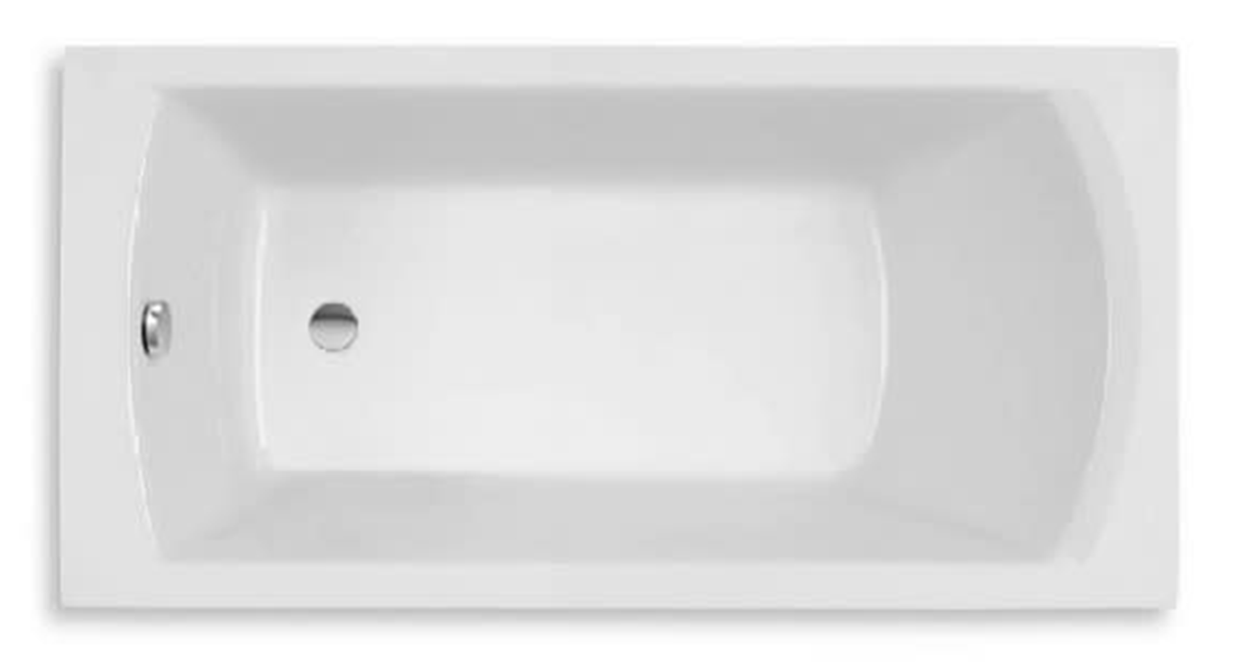 Roca Linea wanna prostokątna 180x80 cm biała A24T058000