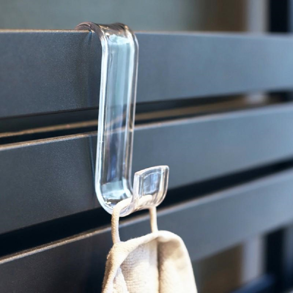 YokaHome PVC wieszak na ręcznik przezroczysty RY.HACZYKPVCNEO - Wysyłka w 24h