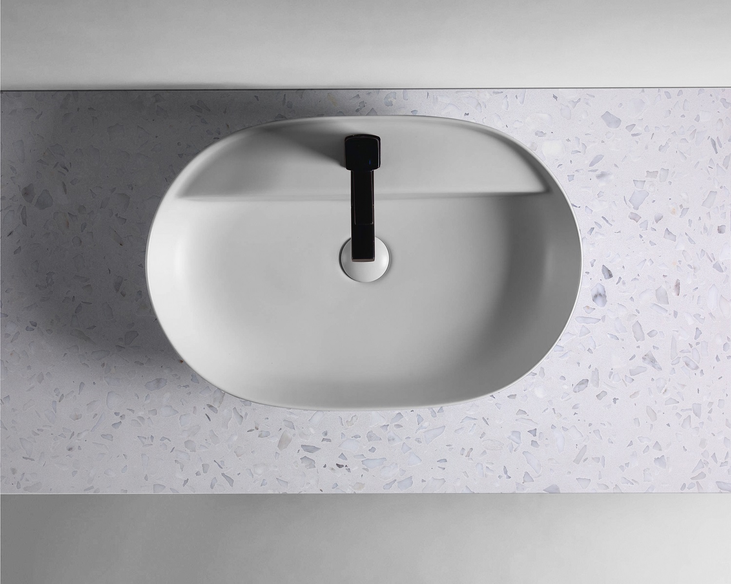 Elita ElitStone blat naszafkowy 100,8x46 cm white matt RE051000035290