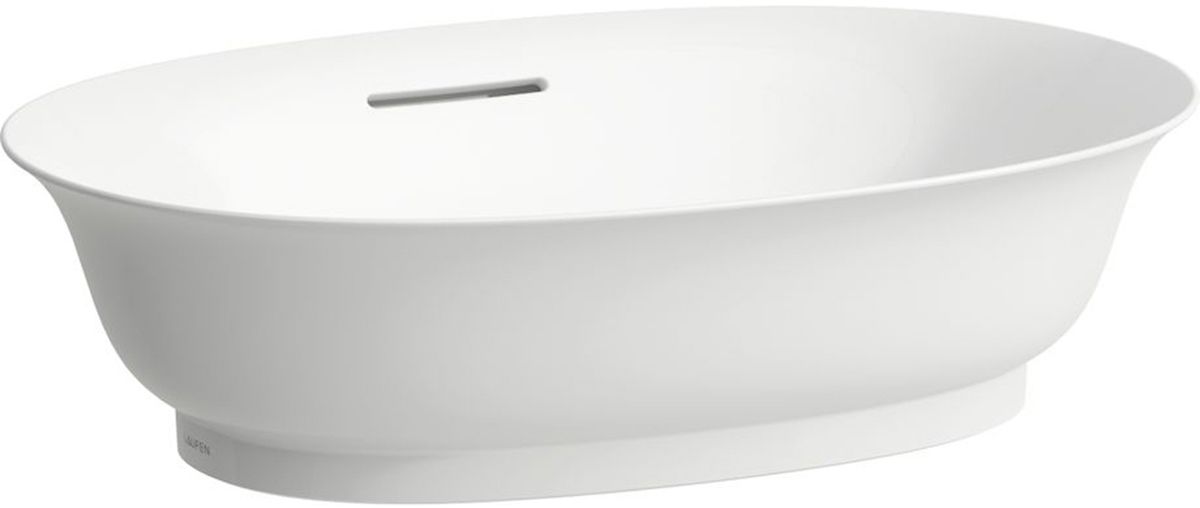 Laufen The New Classic umywalka 55x38 cm owalna nablatowa biała H8128537571091