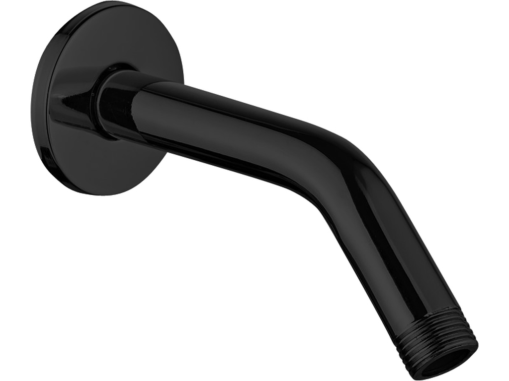 Laveo Rondo ramię deszczownicy 13,5 cm ścienne czarne NWX758O