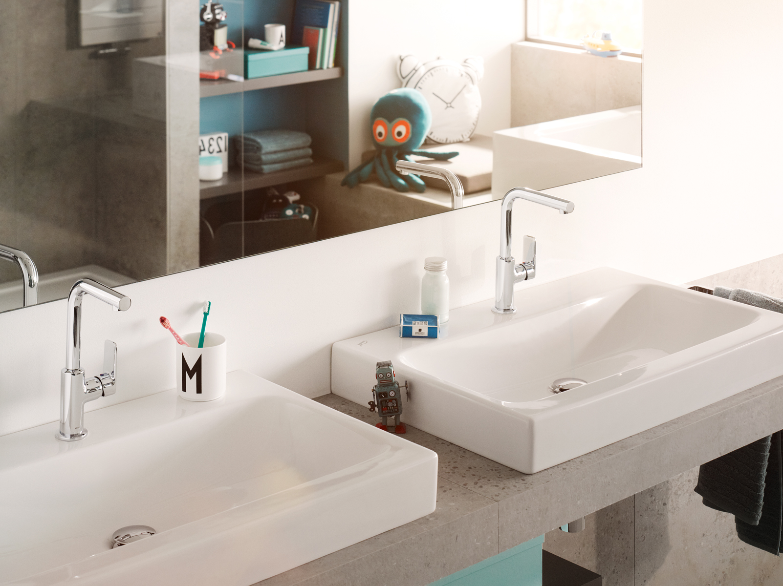 Kludi Pure&Style bateria umywalkowa stojąca chrom 400240575