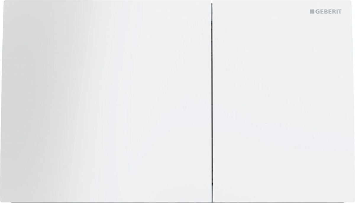 Geberit Sigma70 przycisk spłukujący przedni szkło białe 115.622.SI.1 - Wysyłka w 24h