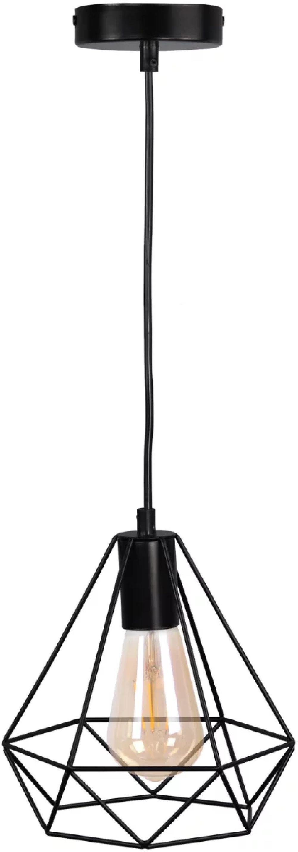 Goldlux Vigo lampa wisząca 1x20 W czarna 314611