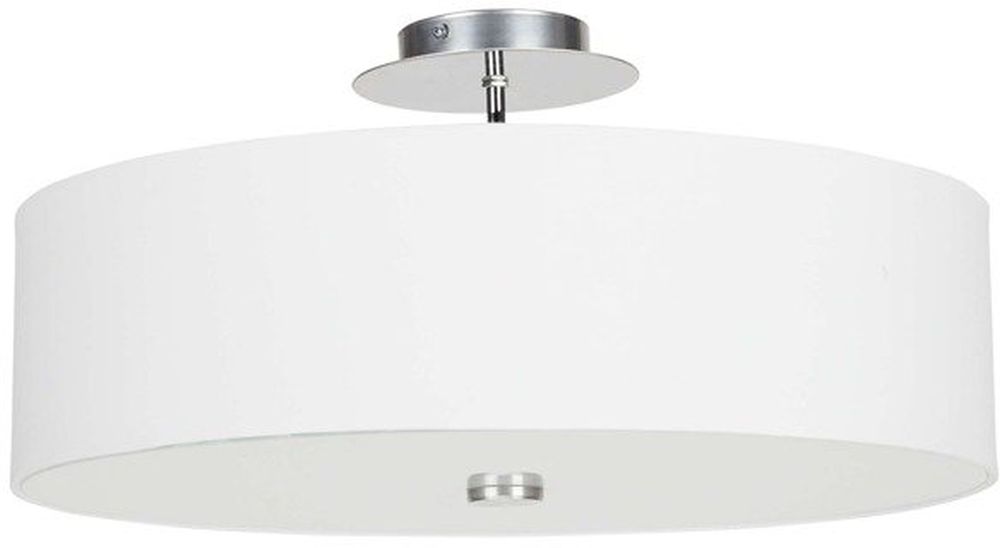 Nowodvorski Lighting Viviane lampa podsufitowa 3x60W biała 6391