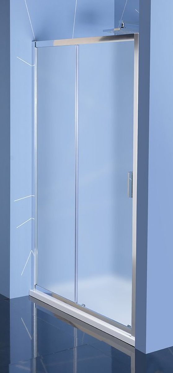 Polysan Easy Line drzwi prysznicowe 120 cm chrom/szkło brick EL1238