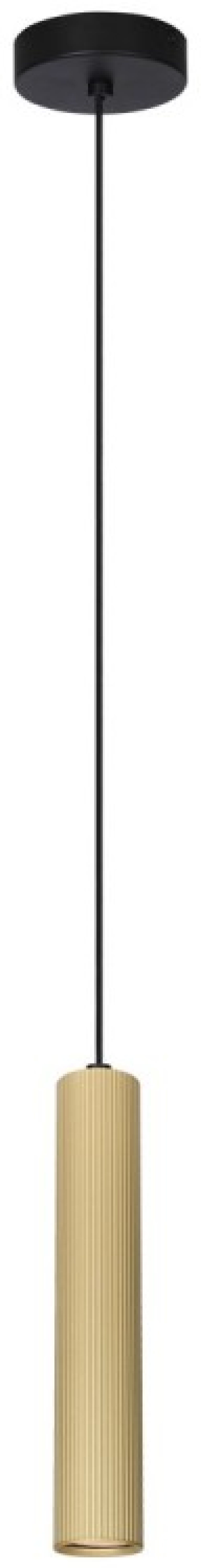 Italux Rilok lampa wisząca 1x10 W złota PND-83920-1-GD