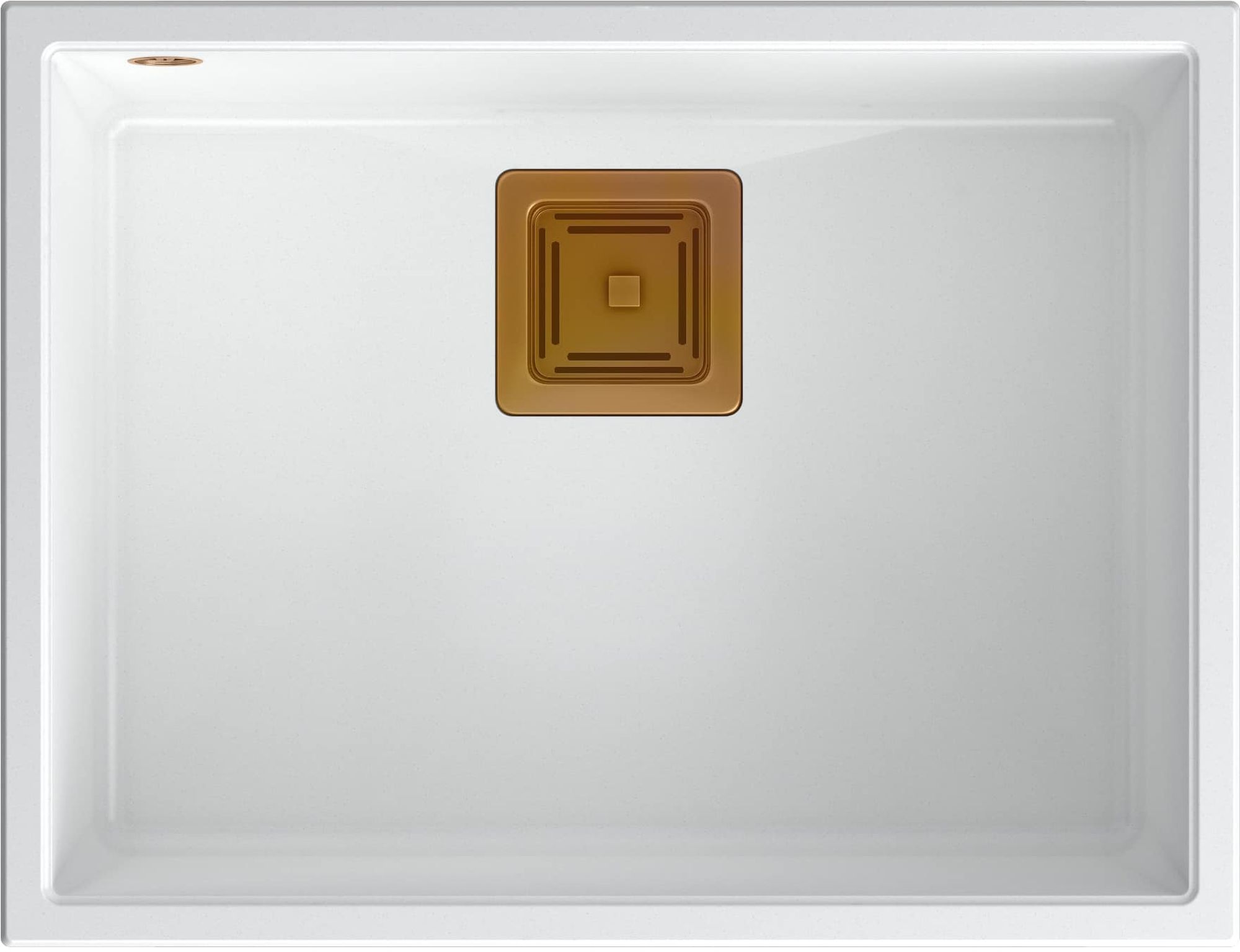 Quadron David 50 komora podwieszana 55x42 cm snow wite/miedziany HQD5542U1-C1