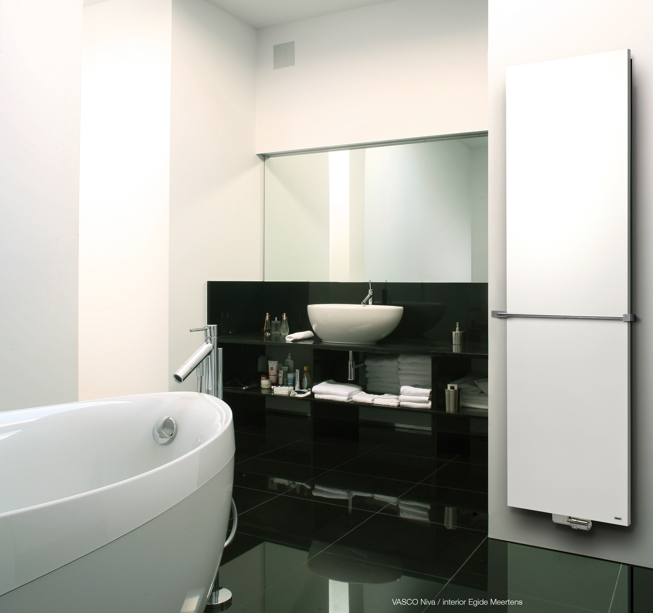 Kermi Niva N1L1 poręcz do grzejnika 64 cm inox ZC01550005