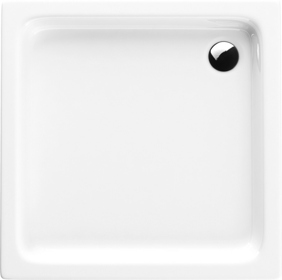 Schedpol Grando Plus brodzik 70x70 cm kwadratowy biały 3.0121