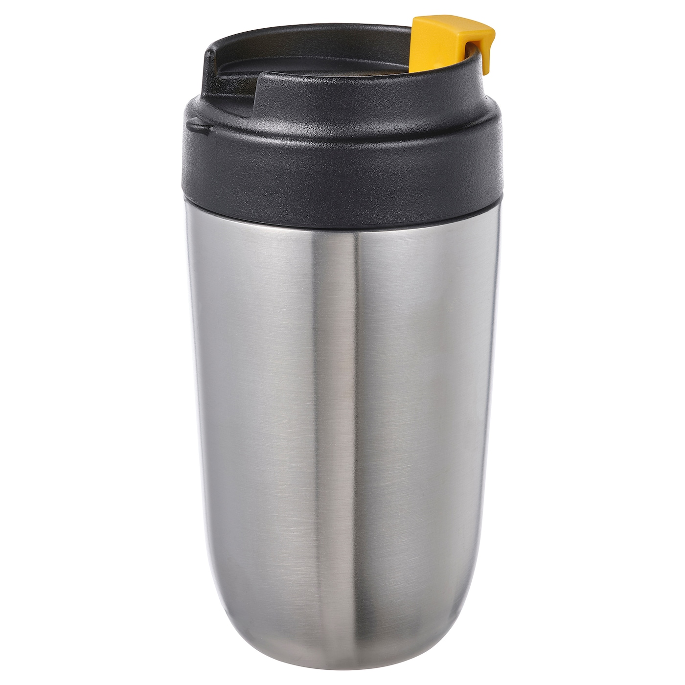 IKEA ENVÄLDIG termokubek podróżny, stal nierdz/czarny, 35 cl