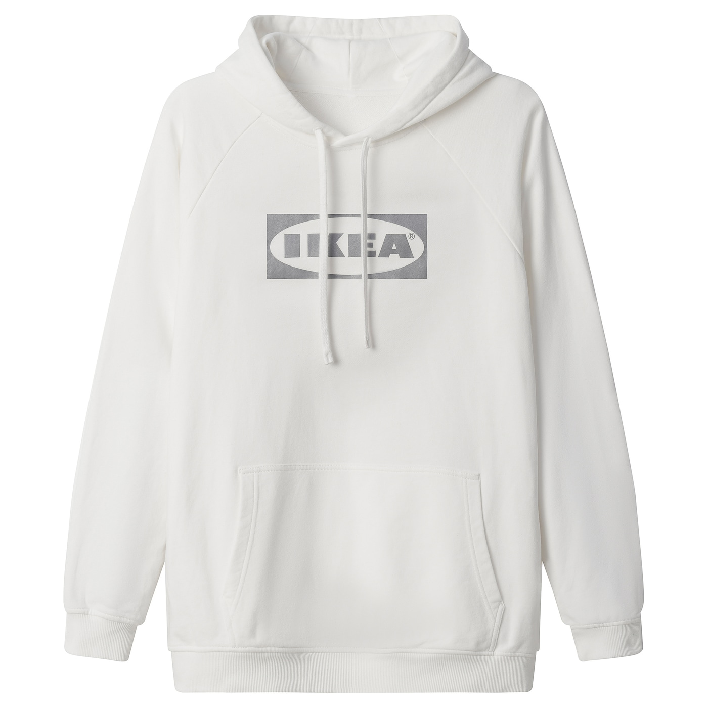 IKEA AURTIENDE bluza z kapturem, biały, L/XL