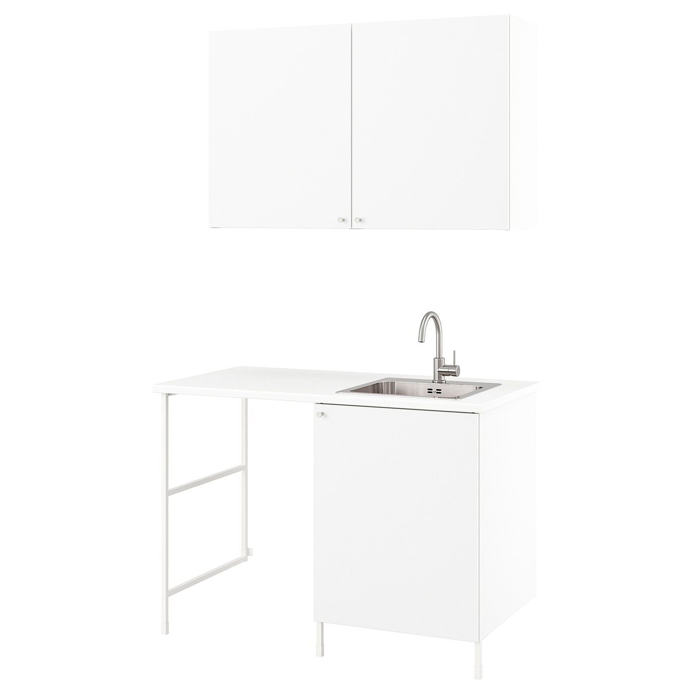 IKEA ENHET pralnia, biały, 139x63.5x87.5 cm
