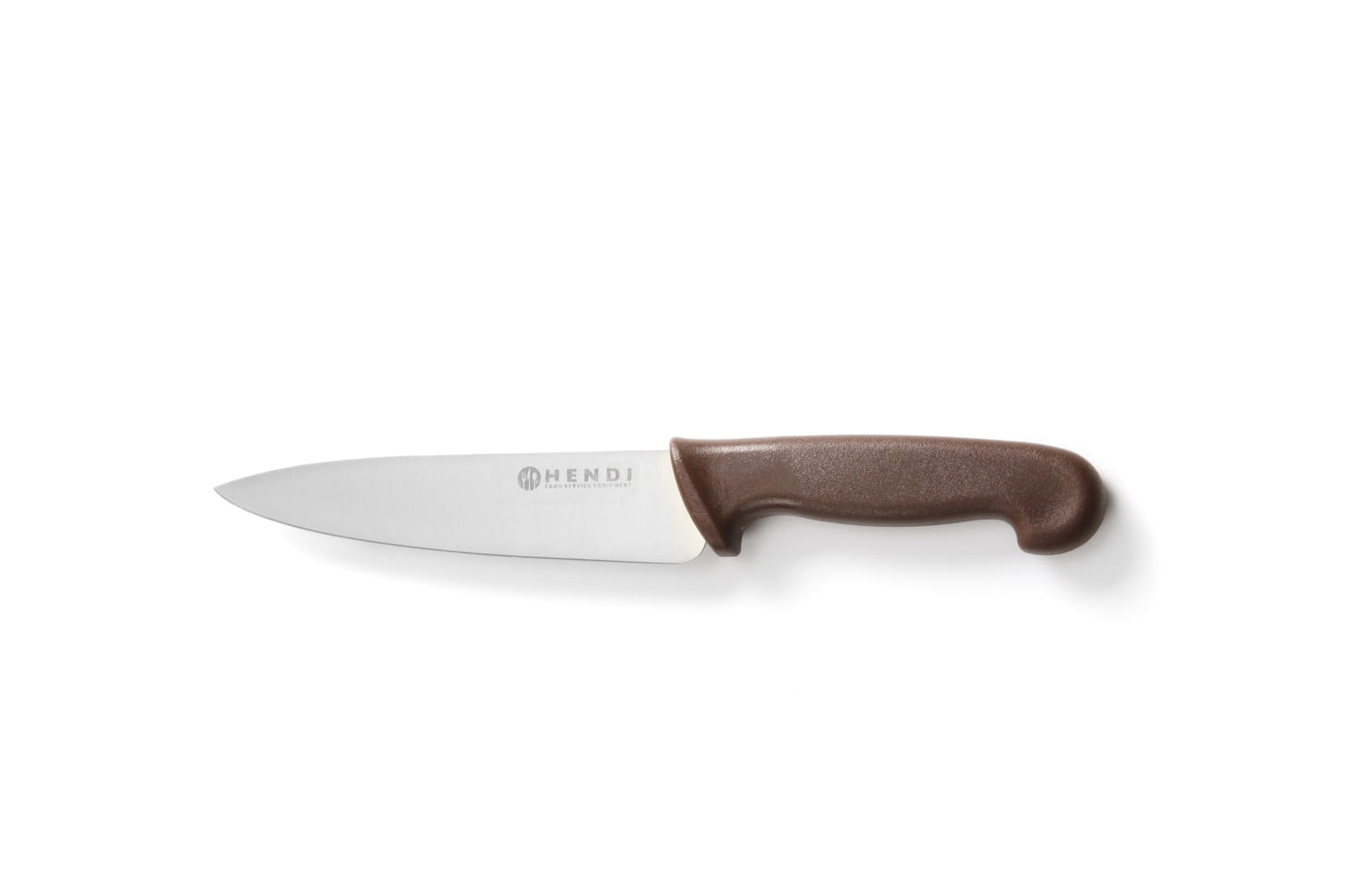 Nóż kucharski ostrze 18 cm, brązowy HACCP | 842669