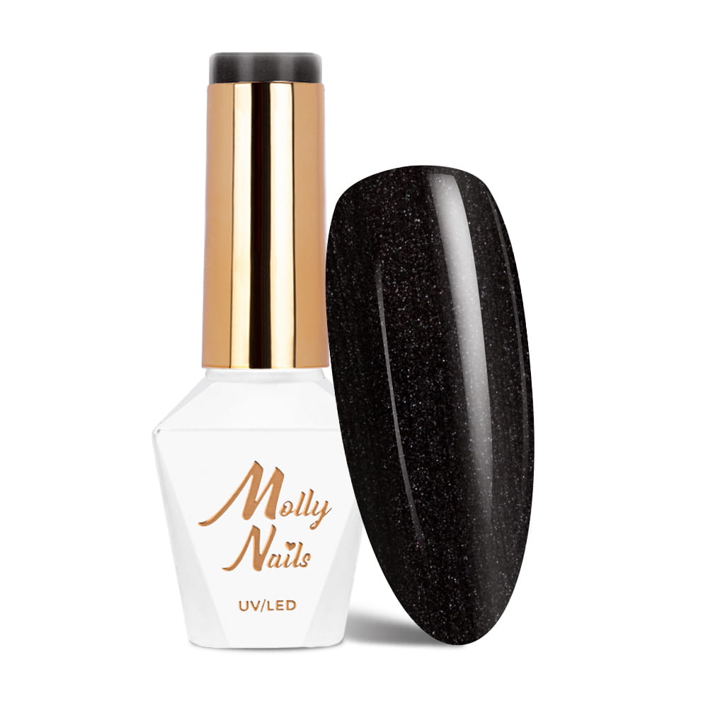 Lakier hybrydowy Molly Nails Elite Women Night Princess HEMA/Di-HEMA Free 8g Nr 46
