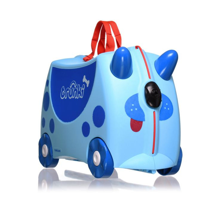 Trunki Jeżdżąca walizeczka dla dzieci-Niebieski Pies
