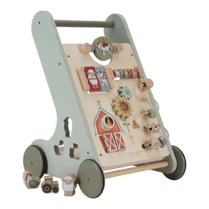 Little Dutch Drewniany chodzik edukacyjny Little Farm FSC - 7132