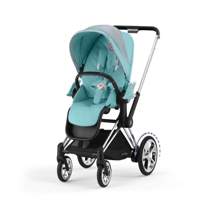 Cybex e-Priam Car by Jeremy Scott - wózek spacerowy z napędem elektrycznym