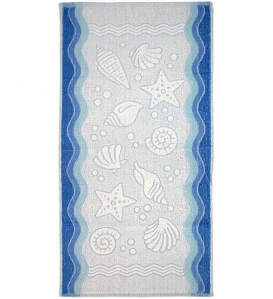 Ręcznik FLORA OCEAN 40x60 kolor niebieski