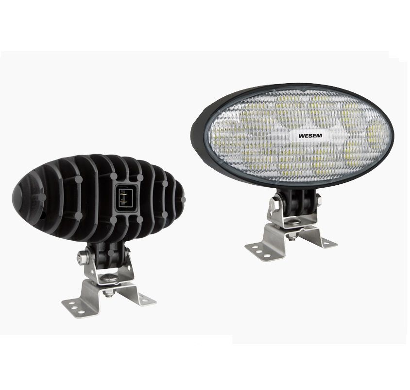 Lampa robocza LED 60° 2200lm złącze AMP CRV1H.52926 Wesem