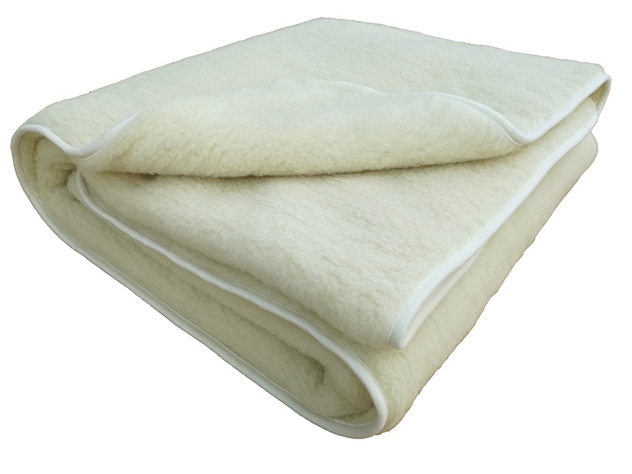 Kołdra wełniana merynos australijski ecru 200x220 (+-5cm)