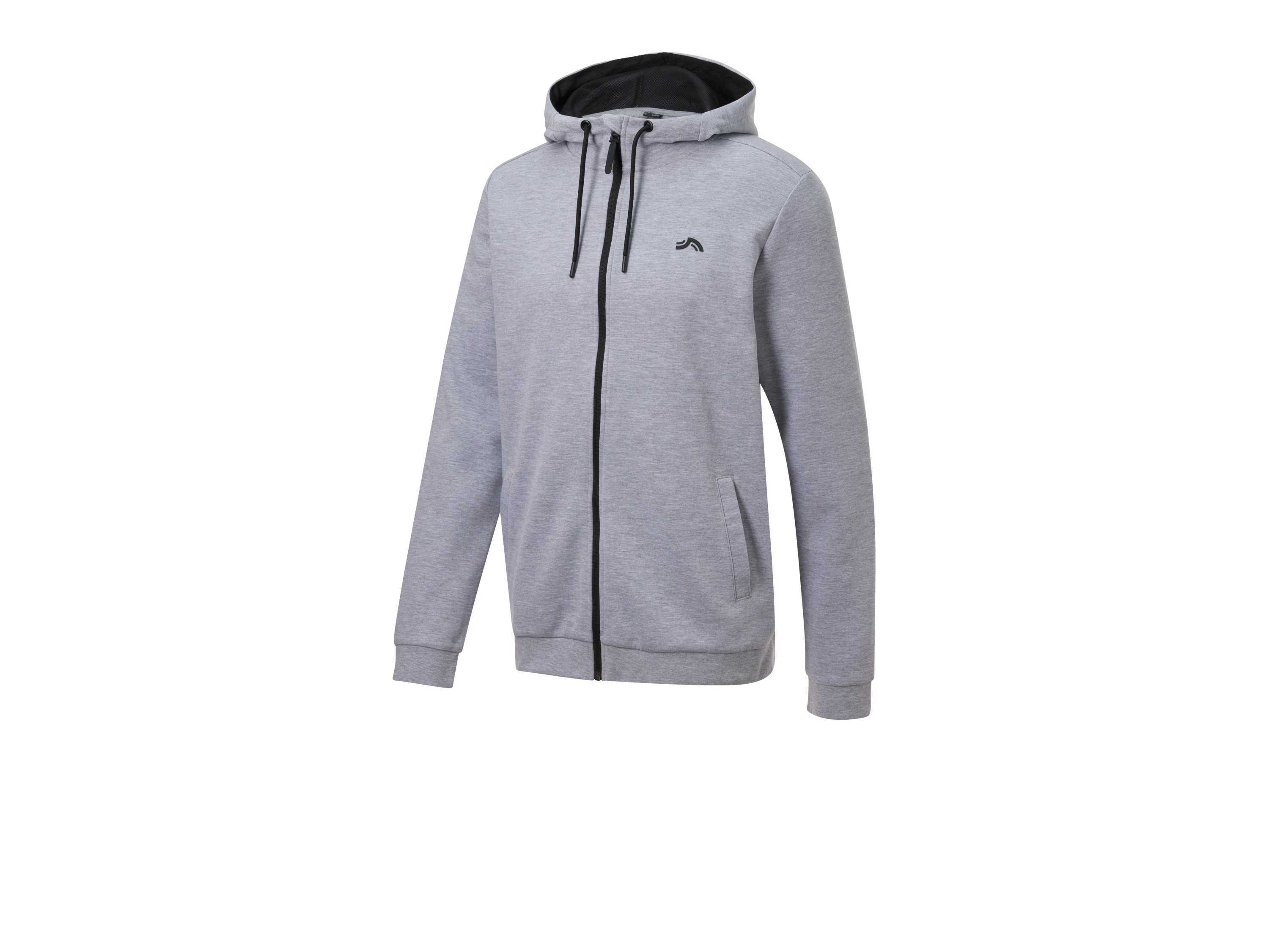 Crivit Bluza męska, z bawełną Szary, M 48/50