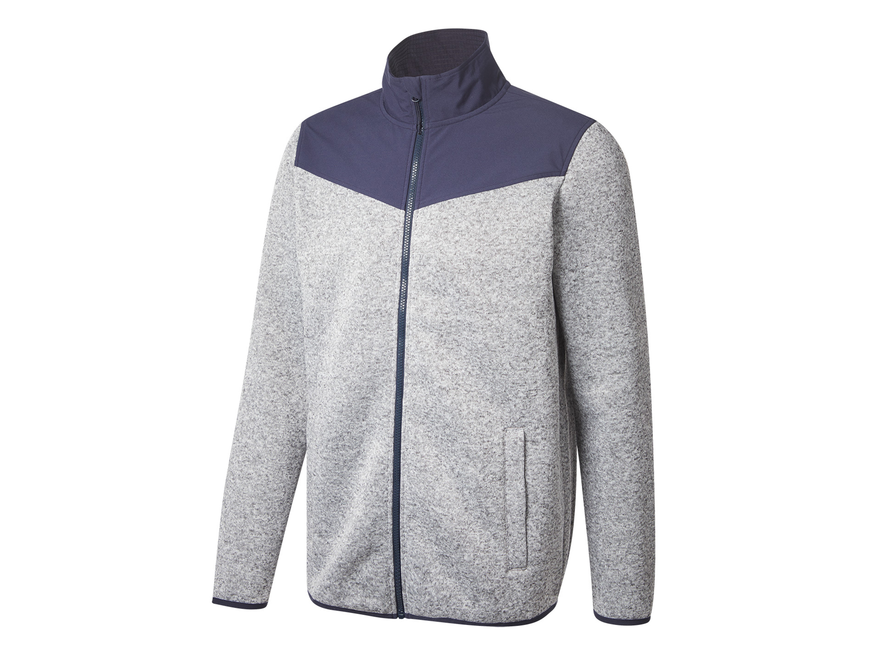 Crivit Bluza z polaru męska M 48/50, Szary