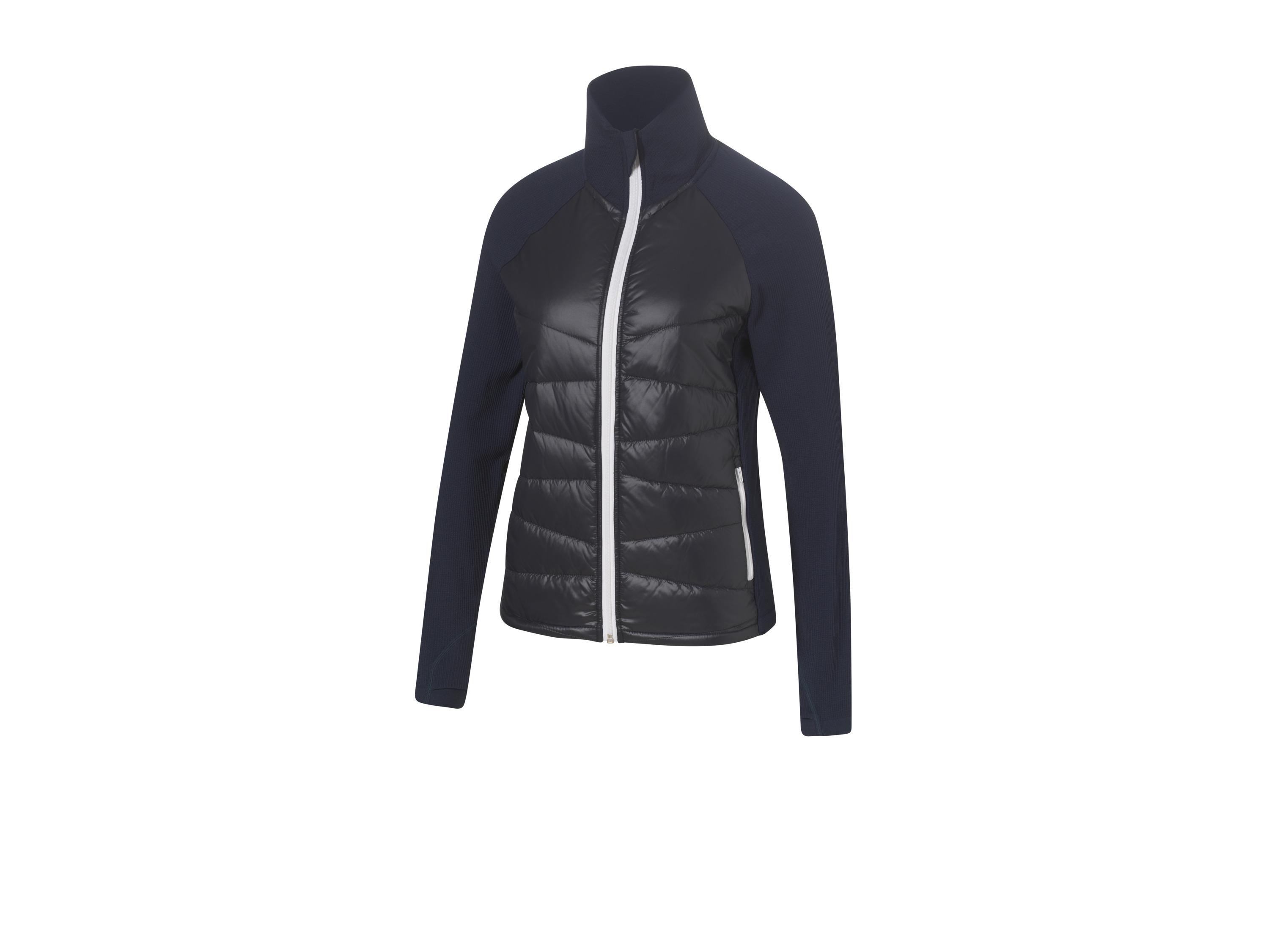 Crivit Bluza damska pod kurtkę narciarską Granatowy, M 40/42