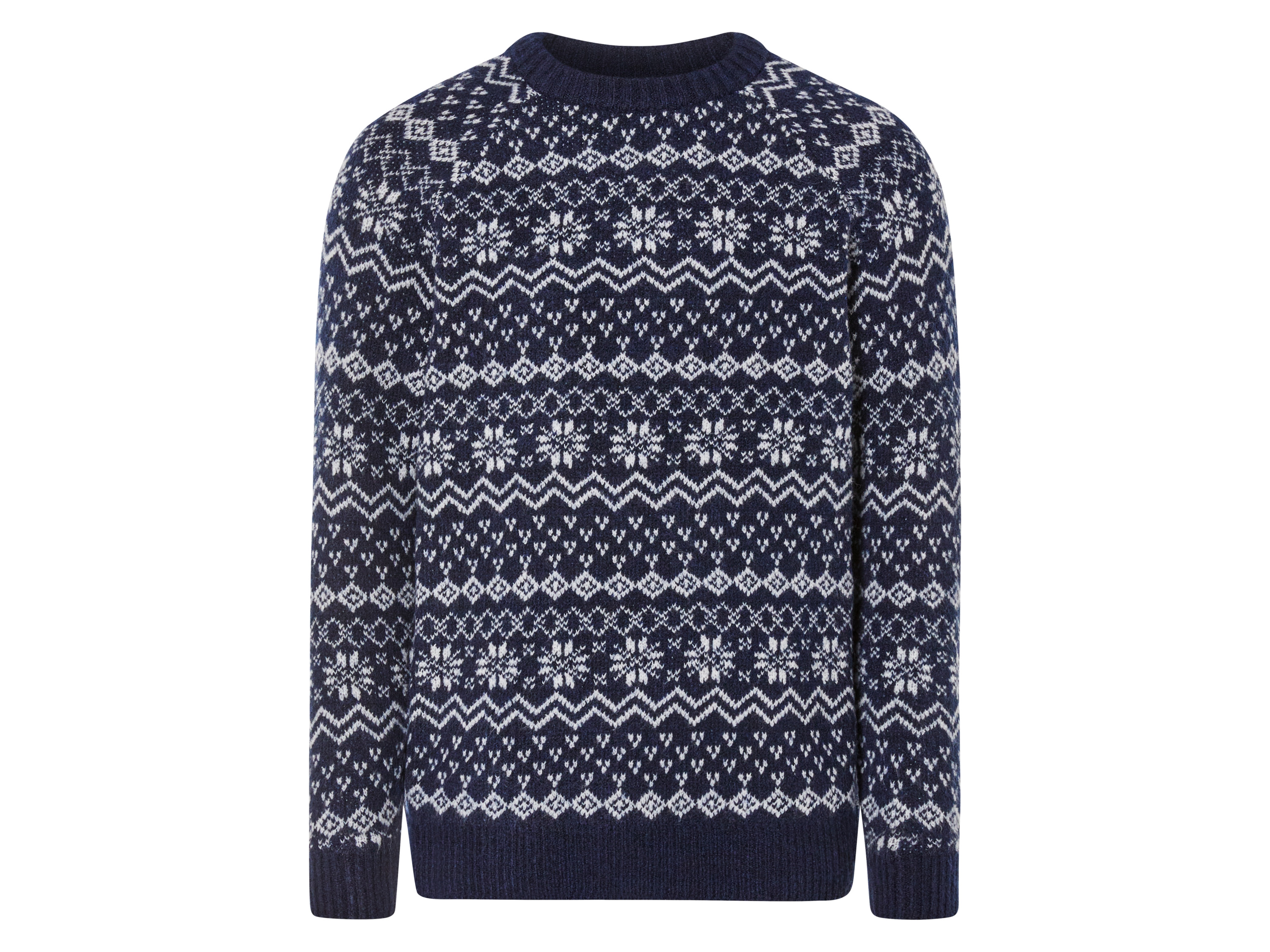Livergy Sweter świąteczny męski XXL 60/62, Niebieski