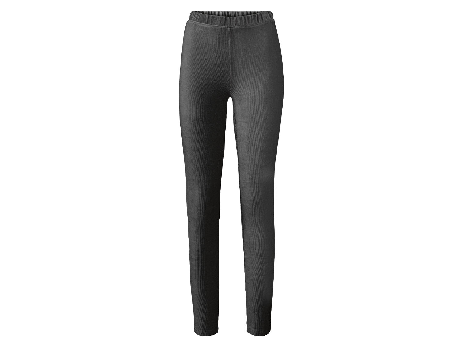 esmara Legginsy sztruksowe damskie Czarny, S36/38
