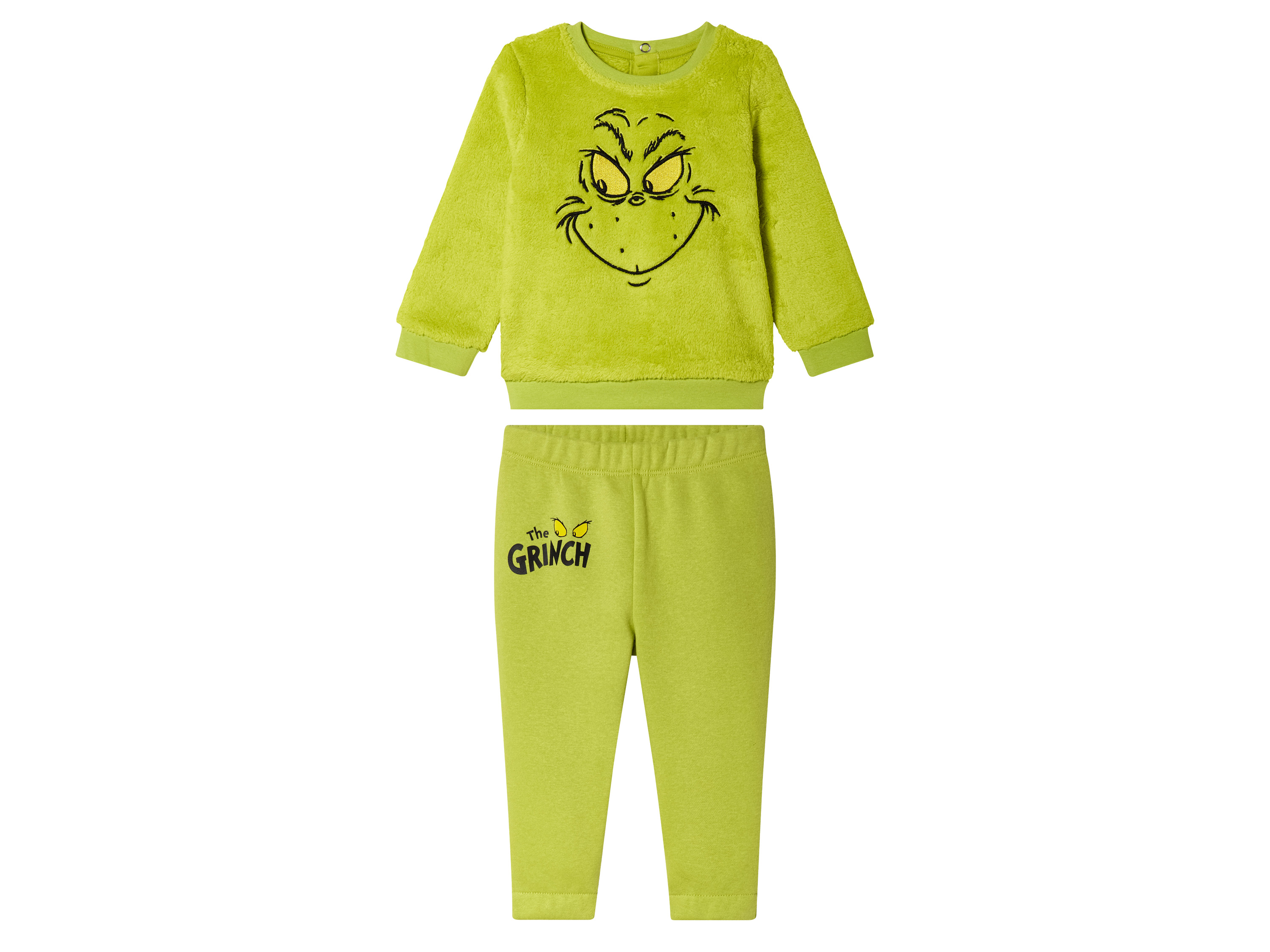Komplet niemowlęcy z kolekcji Grinch, 2-częściowy Grinch/zielony, 74/80
