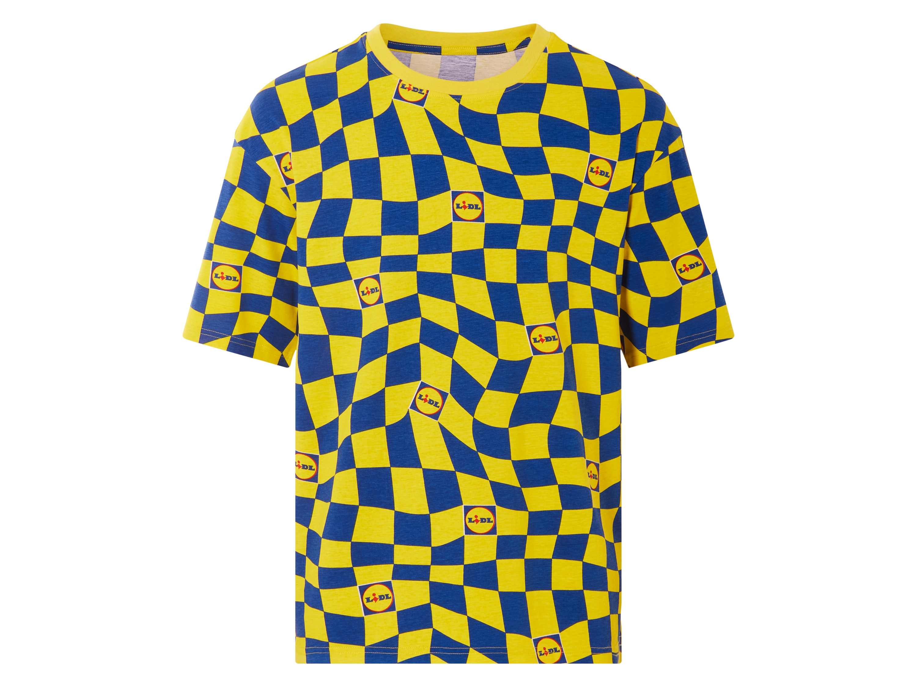 T-shirt bawełniany męski z kolekcji Lidl Żółty, S 44-46