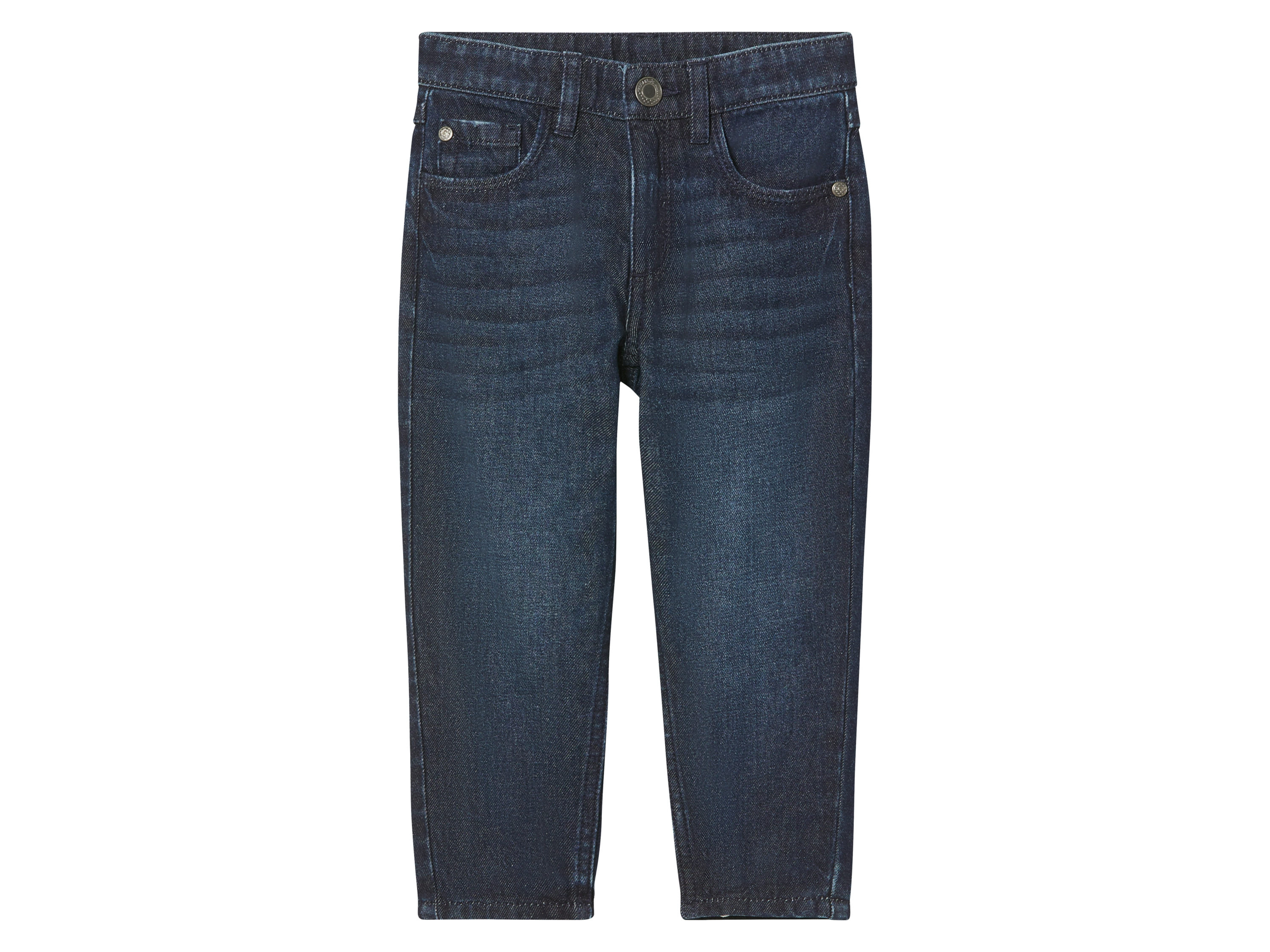 lupilu Jeansy dziecięce z bawełny, Relaxed Fit Ciemnoniebieski, 104