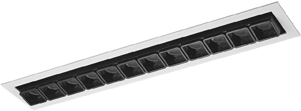 Darmowa Dostawa - Lampa do zabudowy x24 W czarna Italux Harper SL7410824WSWH