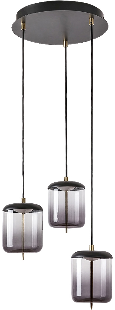 Darmowa Dostawa - Lampa wisząca 3x18 W brązowy Rabalux Delice 5027