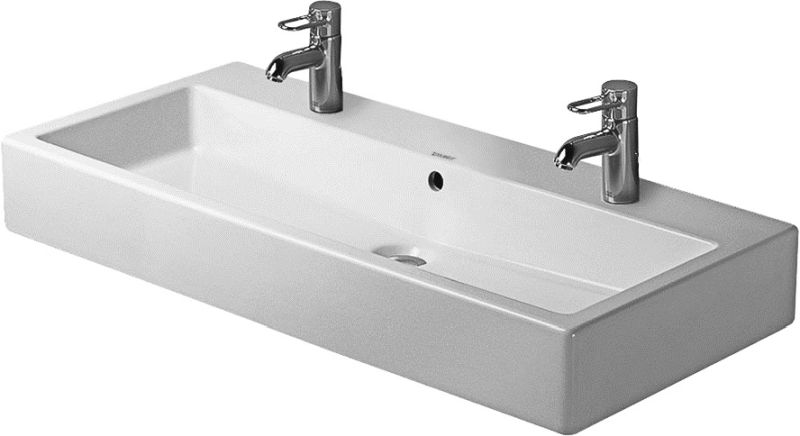 Darmowa Dostawa - Umywalka 100x47 cm prostokątna meblowa biała Duravit Vero 04541000241